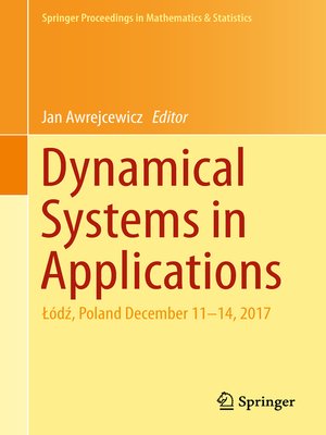 cover image of Dynamical Systems in Applications